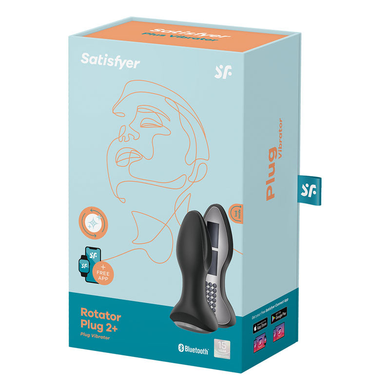 Satisfyer Rotator Plug 2 – Black