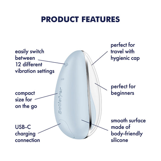 Satisfyer Drop To Go - USB Rechargeable Clitoral Stimulator