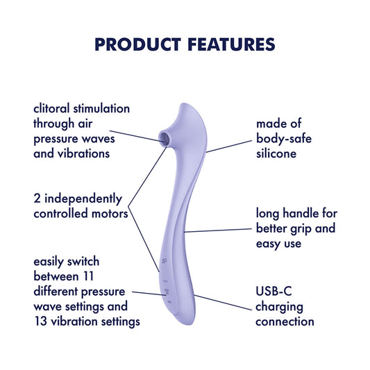 Satisfyer Easy Lover - USB-C Rechargeable Air Pulse Clitoral Stimulator