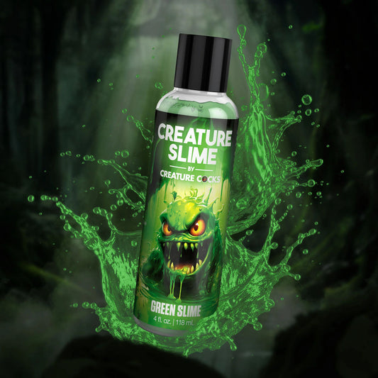 Creature Slime by Creature Cocks - Slime - Water Based Lubricant - 118 ml Bottle – Green