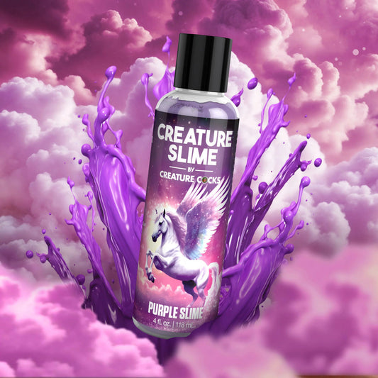 Creature Slime by Creature Cocks - Slime - Water Based Lubricant - 118 ml Bottle – Purple