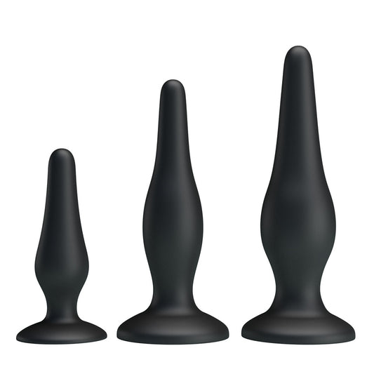 Party Up JERRY Butt Plug Set - Butt Plugs - Set of 3 Sizes