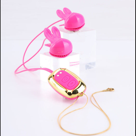 Maia MOLLI - USB Rechargeable Vibrating Nipple Clamps & Necklace