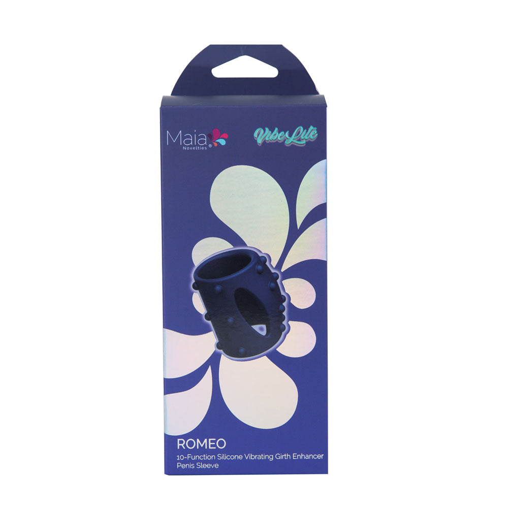 Maia ROMEO - USB Rechargeable Vibrating Girth Enhancer Sleeve