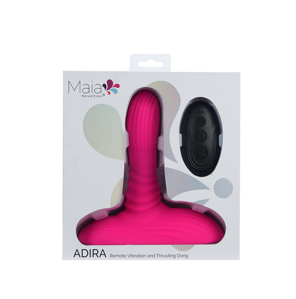 Maia ADIRA - USB Rechargeable Thrusting Vibrator with Wireless Remote