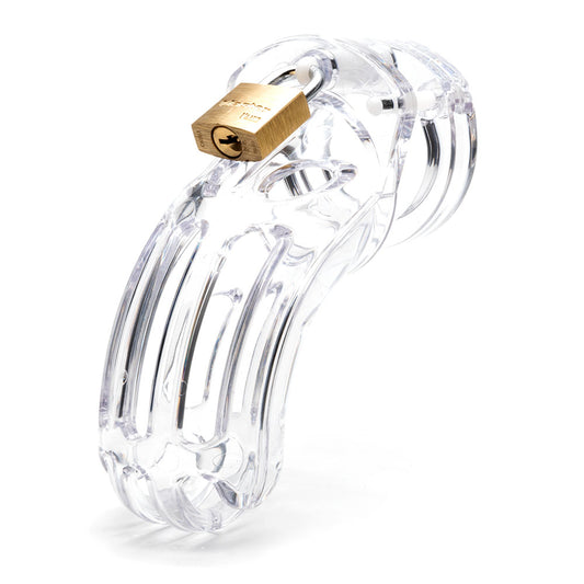 The Curve Chastity Cock Cage Kit – Clear