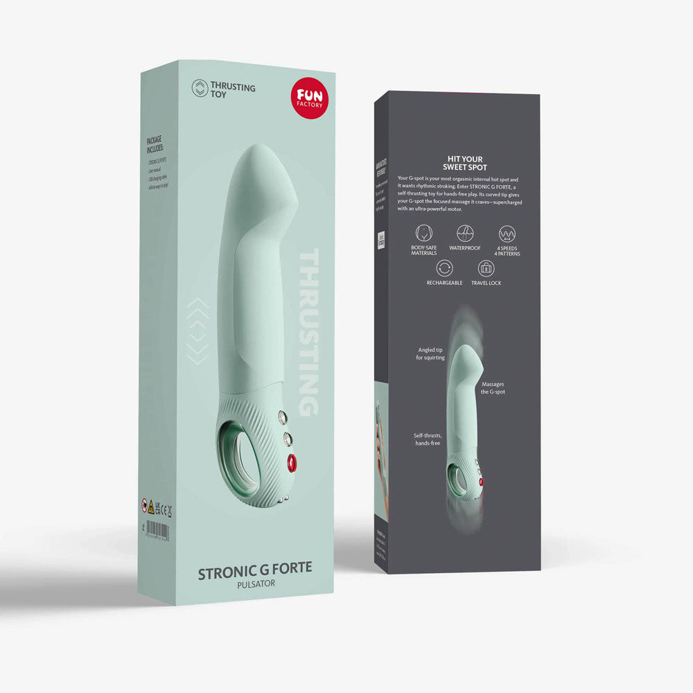 Fun Factory STRONIC G FORTE sage - Mint 19 cm USB Rechargeable Thruster