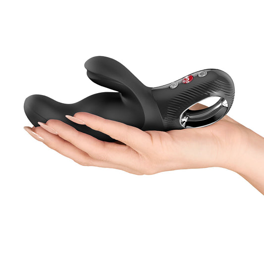 Fun Factory MISS BI - 17 cm USB-C Rechargeable Vibrator – Black