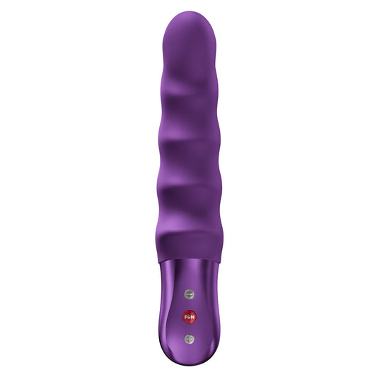 Fun Factory Stronic Surf Rechargeable Thrusting Vibrator – Purple