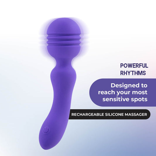 Xciter - 16.5 cm USB Rechargeable Massage Wand