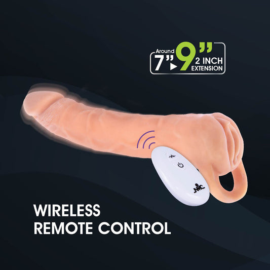 Extendor+ - 2 Inch Vibrating Penis Extender and Stroker
