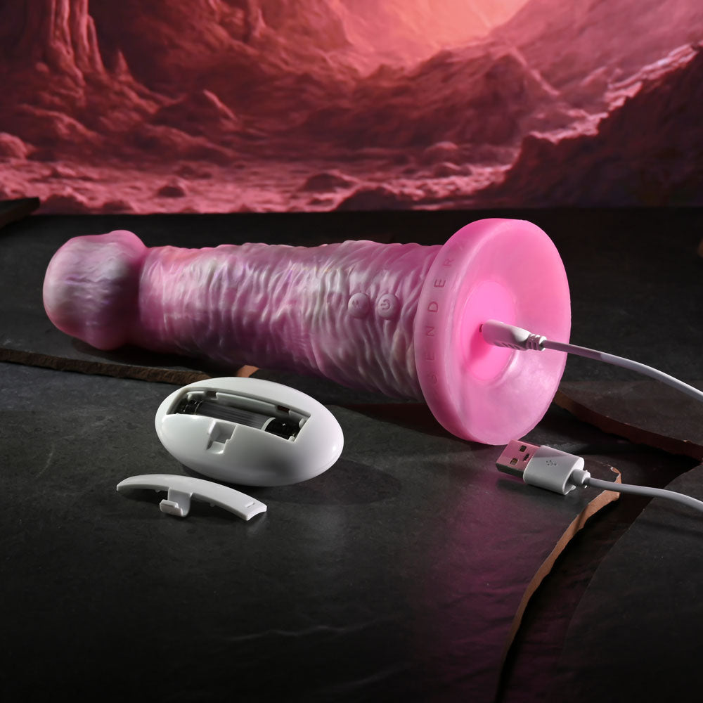 Gender X WHIMSICAL - USB Rechargeable Vibrating Fantasy Dildo with Wireless Remote