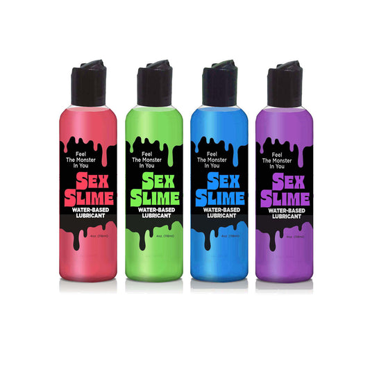 Sex Slime - Water Based Lubricant - 120 ml Bottle – Blue