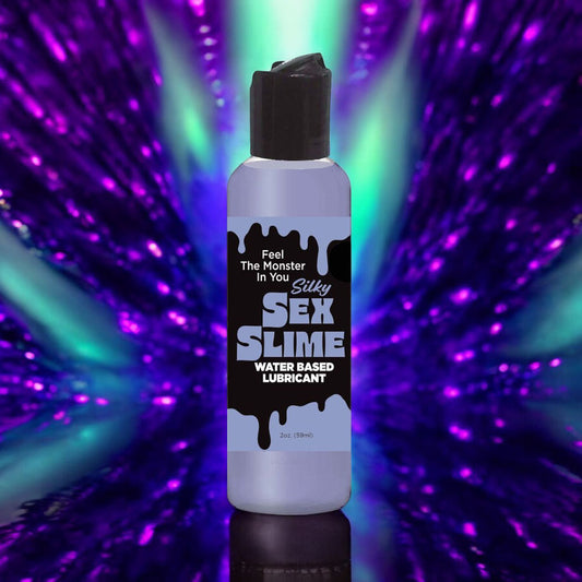 Sex Slime Cum Style Creature Lube - 60 ml - Cum Style Water Based Lubricant - 60 ml Bottle – Purple