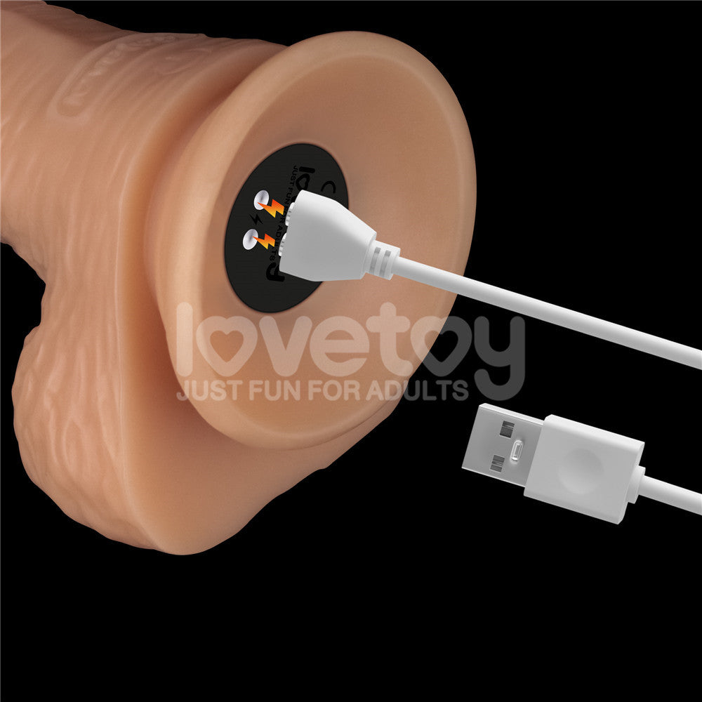 8.5 Inch Power Basics - 21.6 cm USB Rechargeable Vibrating Dong