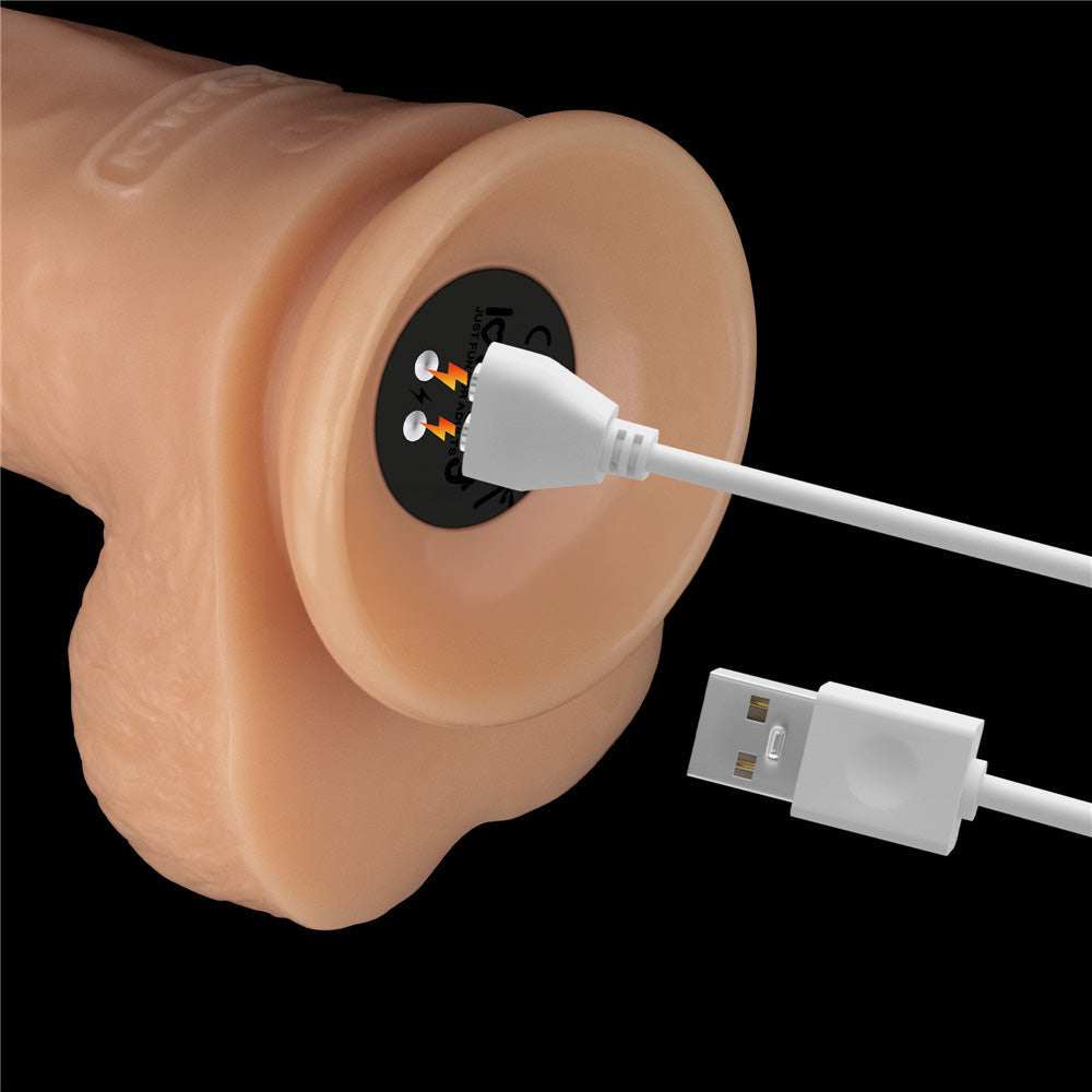 9 Inch Power Basics - 23 cm USB Rechargeable Vibrating Dong