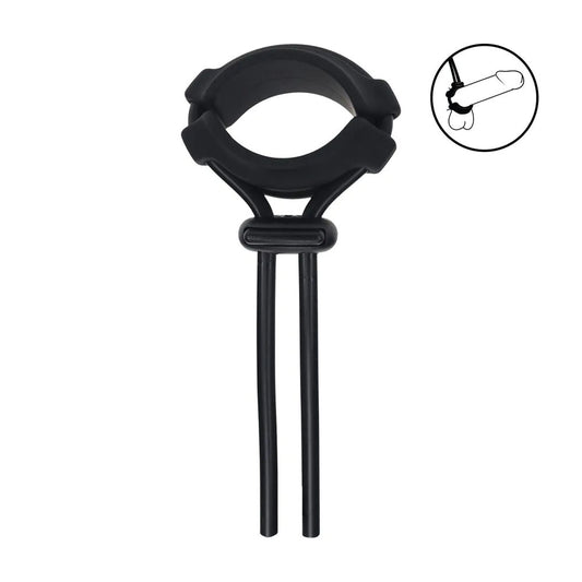 LEVELZ Wide Detachable Lasso Cock Ring - Adjustable Cock Ring