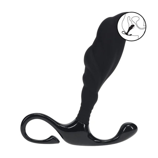 LEVELZ Rippled with Hard Loop Prostate Massager - Large - Large Prostate Massager