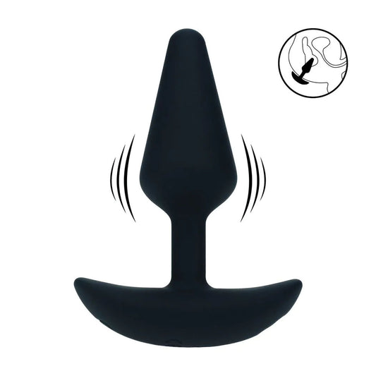 LEVELZ Classic Vibrating Silicone Anal Plug - Small - Small USB Rechargeable Butt Plug
