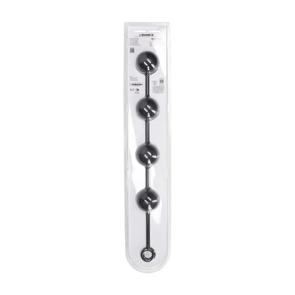 LEVELZ Round Anal Balls - XXL - 60mm - 52.5 cm XXL Anal Beads