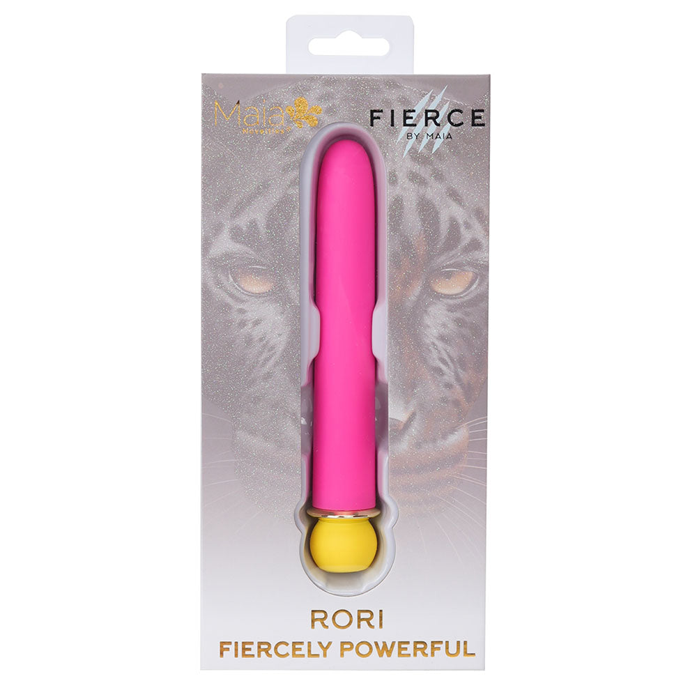 Maia RORI - 15.2 cm USB Rechargeable XL Bullet – Pink