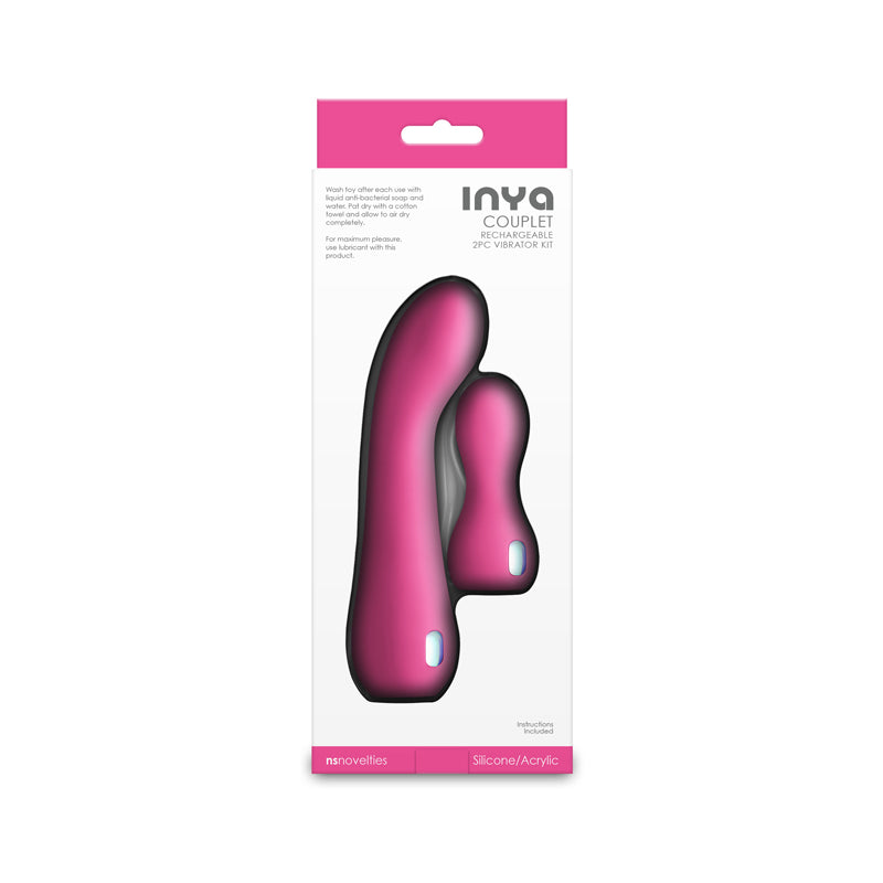 INYA Couplet - USB Rechargeable Vibrators - Set of 2 Sizes