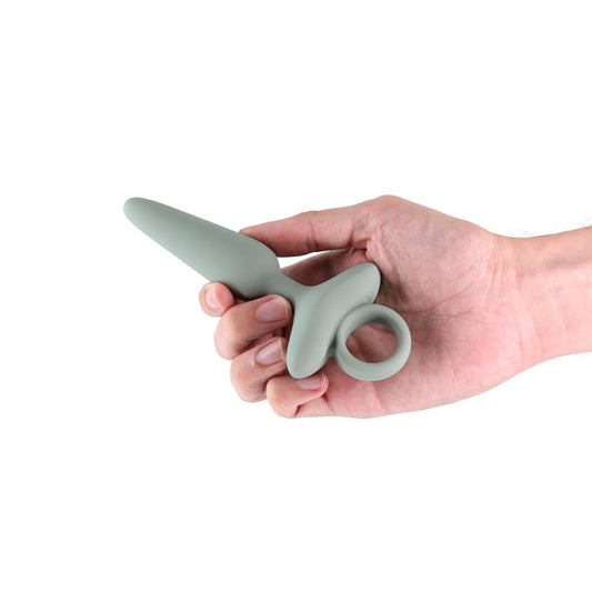Renegade Maverick - Sage - 15 cm USB Rechargeable Vibrating Butt Plug