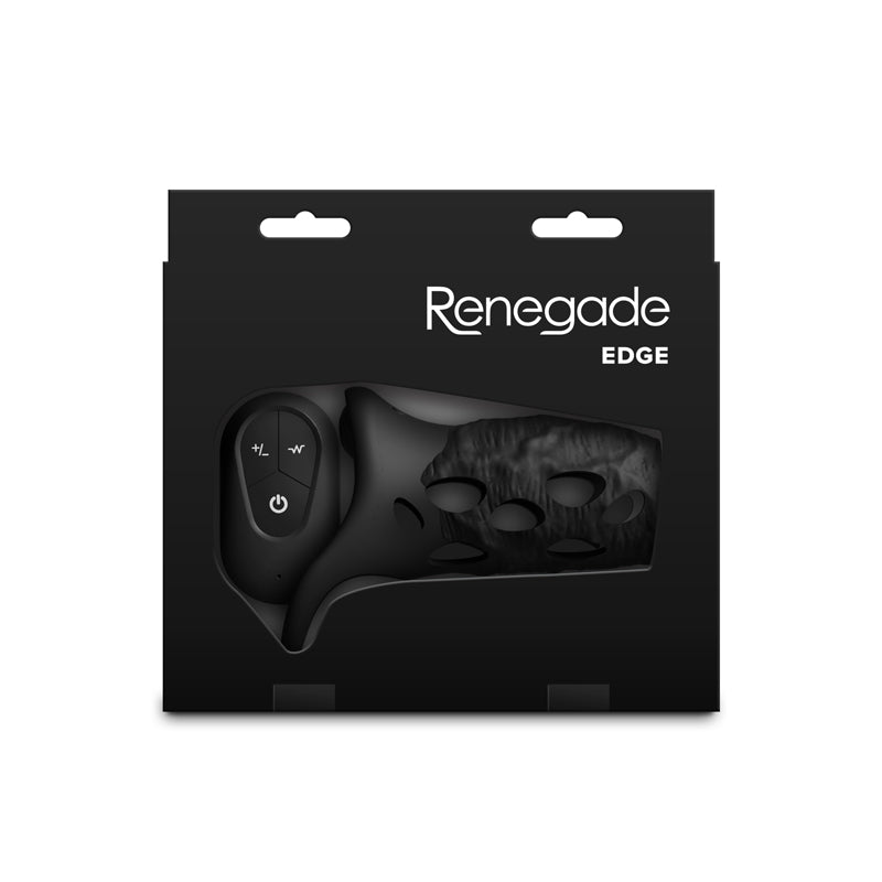 Renegade Edge - USB Rechargeable Vibrating Penis Sleeve with Wireless Remote