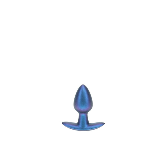 OUCH! Anal Plug - Small - Metallic - Metallic 6.5 cm Small Butt Plug – Blue