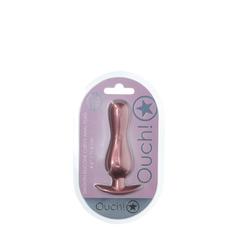 OUCH! Curvy Anal Plug - 11.7 cm Butt Plug