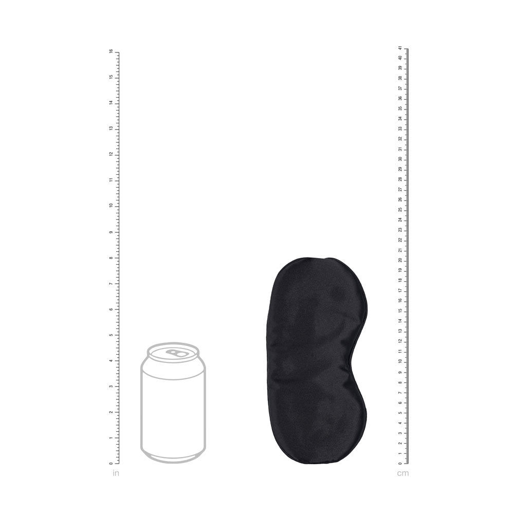 OUCH! Satin Mask - Eye Mask – Black