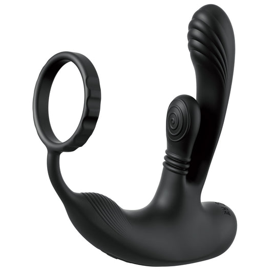 Anal Fantasy Elite Ass-Gasm intiMotion - USB Rechargeable Quad Motor Prostate Massager with Remote