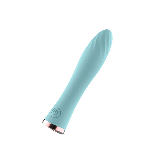 Passion Play Ultra Power Silicone Vibrating Bullet - 12.9 cm USB Rechargeable Vibrating Bullet