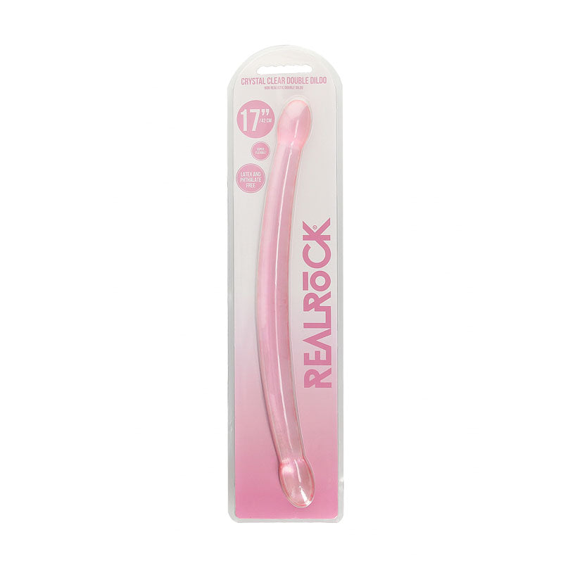 REALROCK Non Realistic Double Dong 17'' - 42 cm Double Dong – Pink