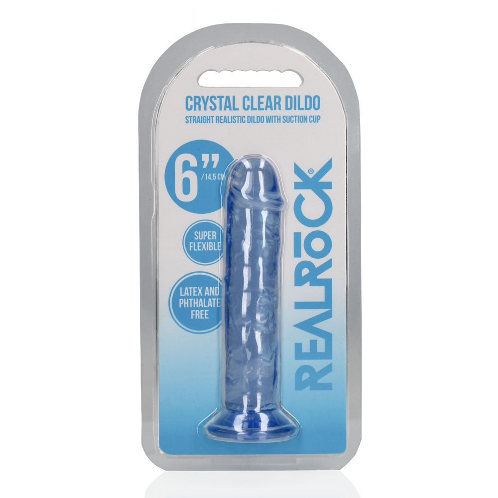 REALROCK 15.5 cm Straight Dildo - 15.5 cm (6'') Dong
