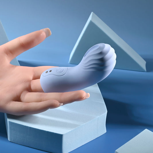 Selopa GOOD POINT - USB Rechargeable Hollow Vibrating Finger Stimulator