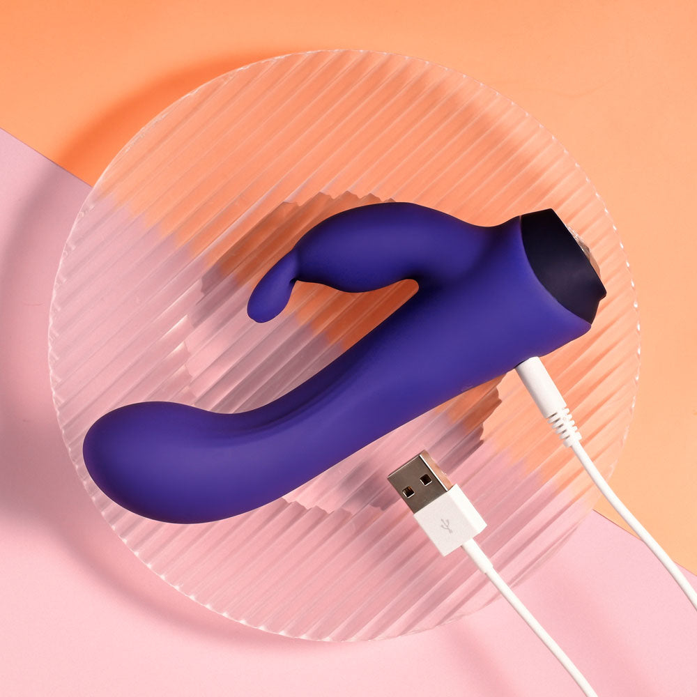 Selopa PLUM JOB - 13.5 cm USB Rechargeable Rabbit Vibrator