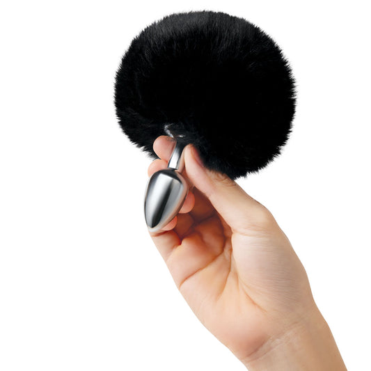 WhipSmart Furry Tales Bunny Tail – Black