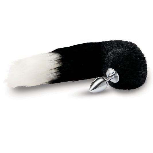 WhipSmart Furry Tales 14 Inch Fox Tail – Black