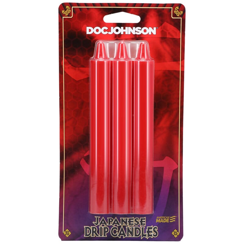 Japanese Drip Candles – Red