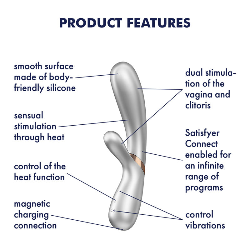 Satisfyer Hot Lover – Silver