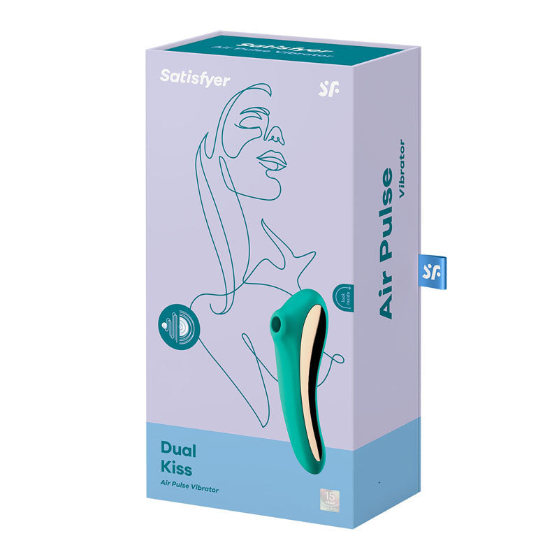 Satisfyer Dual Kiss – Turquoise