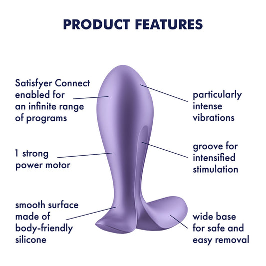 Satisfyer Intensity Plug – Purple