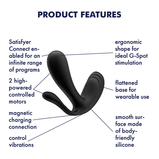 Satisfyer Top Secret + – Black
