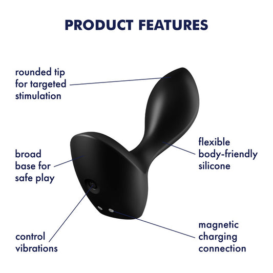 Satisfyer Backdoor Lover – Black