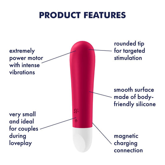 Satisfyer Ultra Power Bullet 1 – Red