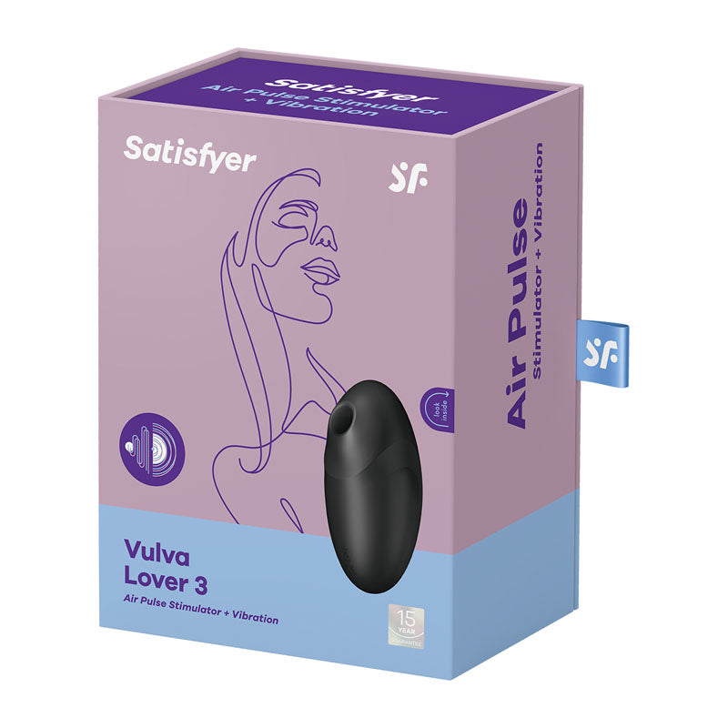 Satisfyer Vulva Lover 3 โ Black