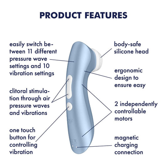 Satisfyer Pro 2+ – Blue