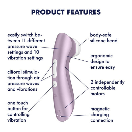 Satisfyer Pro 2+ – Purple