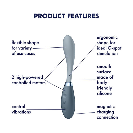Satisfyer G-Spot Flex 3 – Grey